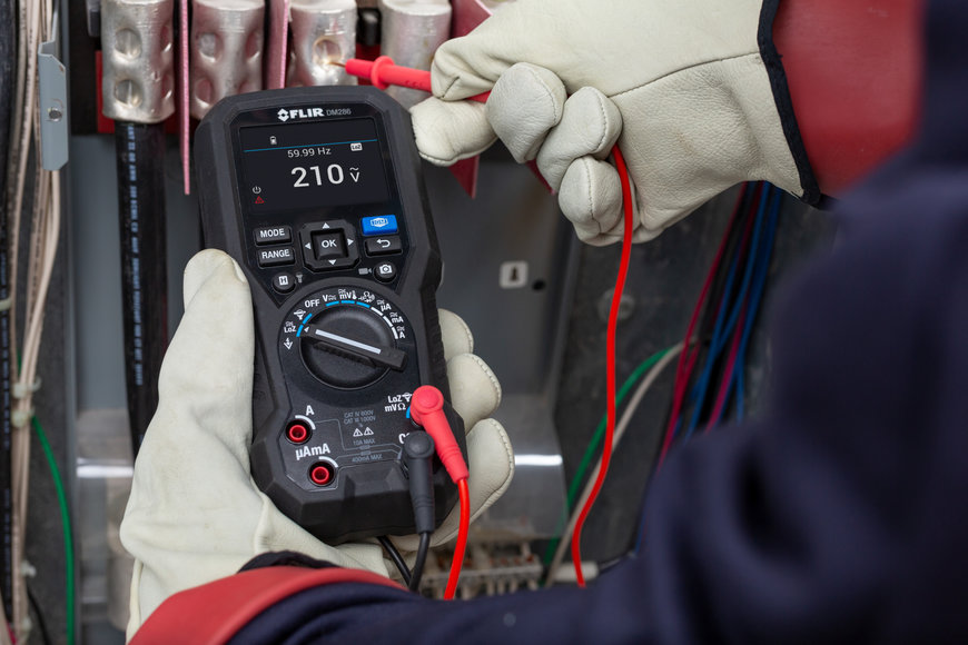 Teledyne FLIR Introduces DM286 Infrared Guided Measurement Multimeter and CM57-2 and CM85-2 Clamp Meters 